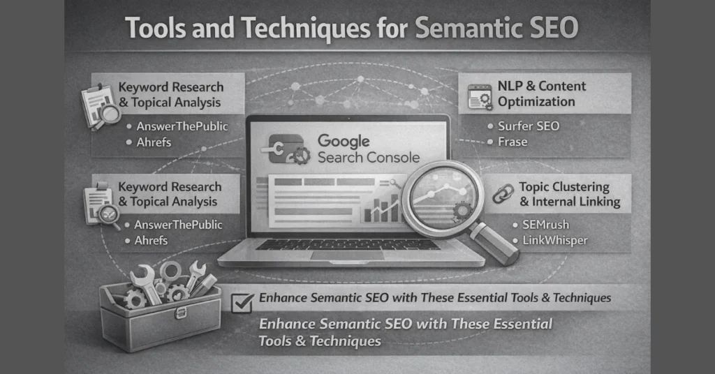 Tools and Techniques for Semantic SEO